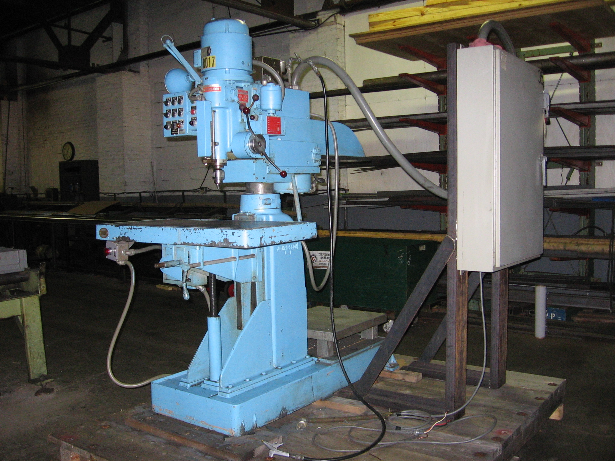 Johansson Radial Arm Drill Press S/N 31089 Zedco Machinery