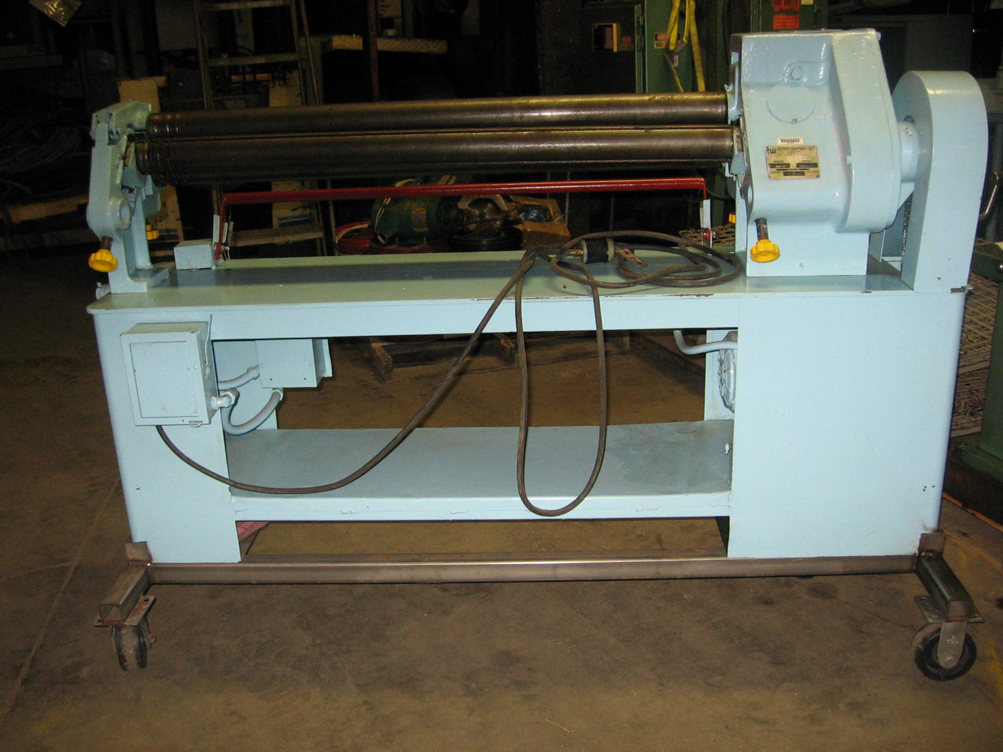 Pexto 36” x 22” Gage, Power Sheet Rolls, Model: 381 SN: J1851 - Zedco ...